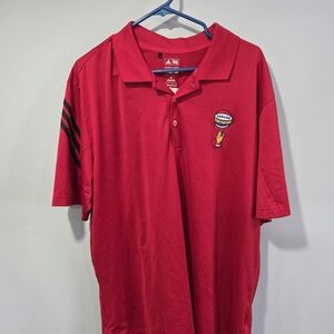 Adidas XL Mens Harlem Globetrotters Basketball Polo